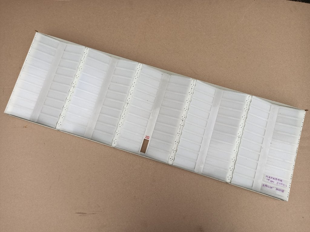 Titelrek Wurlitzer (Div) Past op meerdere type's /jukebox, Verzenden, Wurlitzer