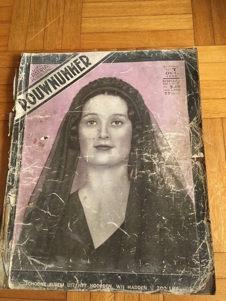 Rouwnummer koningin Astrid 1935, Verzamelen, Ophalen of Verzenden
