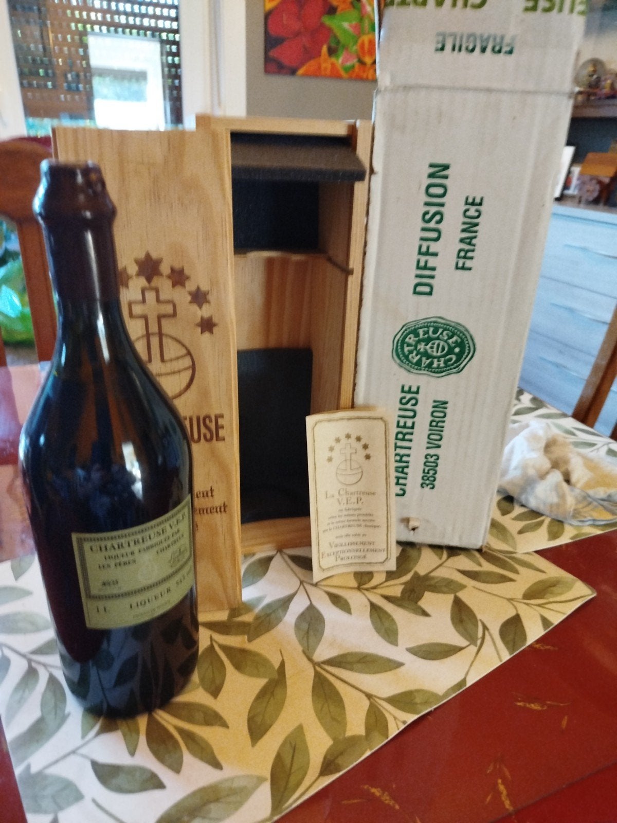 Chartreuse VEP MIS EN BOUTEILLES 2016, Verzamelen, Wijnen, Ophalen, Nieuw
