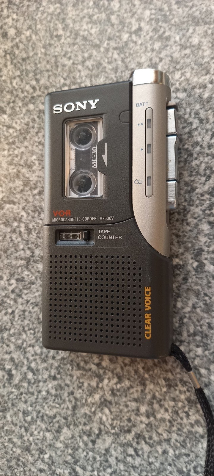 Dictafoon met mini cassette en opname functie, Audio, Tv en Foto, Ophalen of Verzenden, Overige typen