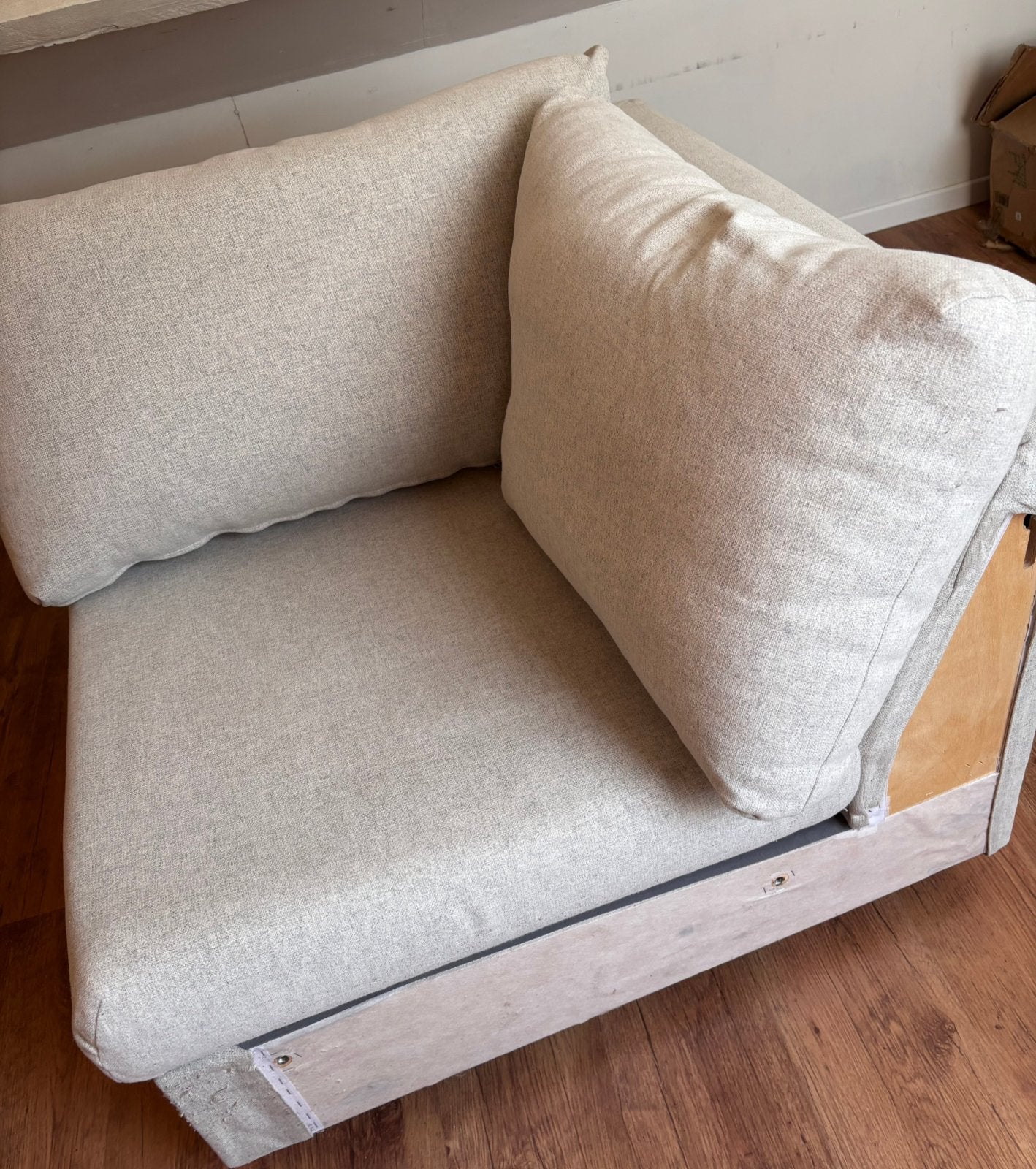 VIMLE IKEA ELEMENT D’ANGLE, Maison & Meubles, 75 à 100 cm, Moins de 150 cm, Bois, Une personne