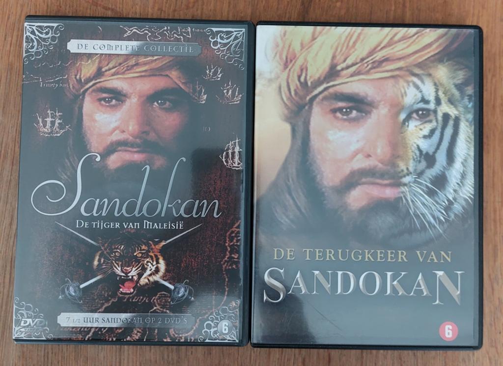 DVD - BOX  - SANDOKAN DE VOLLEDIGE SERIES  + DE FILM, Vanaf 6 jaar, Ophalen of Verzenden, Zo goed als nieuw