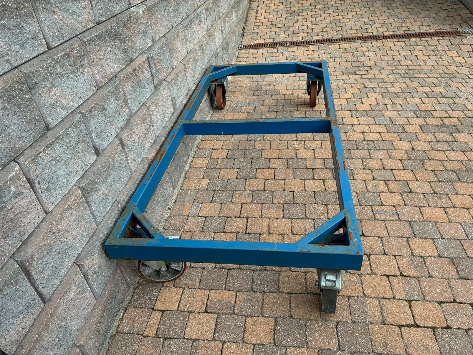 Kar met wielen, Ophalen, Gebruikt, Transportkar