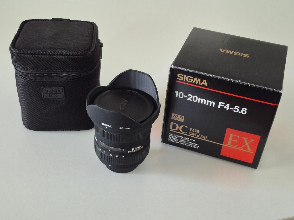 Sigma EX10-20 lens, Audio, Tv en Foto, Foto | Lenzen en Objectieven, Ophalen, Zo goed als nieuw, Groothoeklens