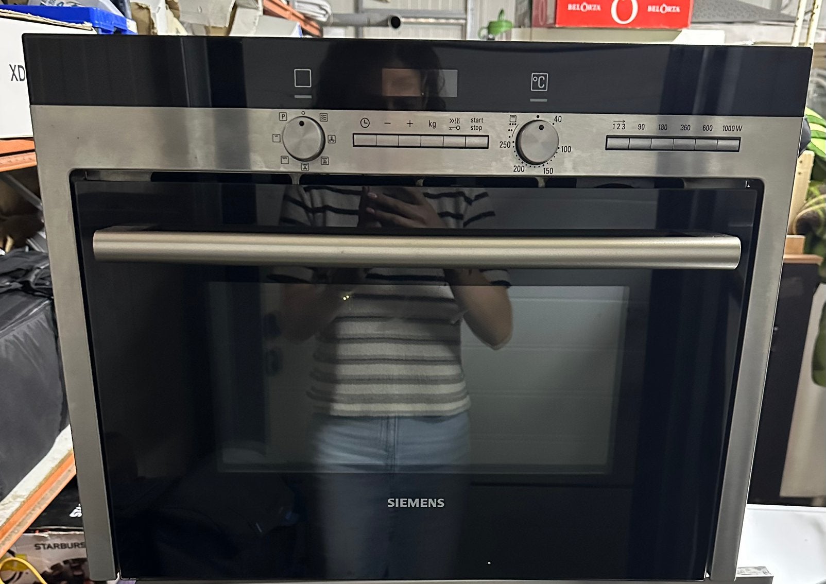 Siemens Oven HB84E562, Ophalen, 45 tot 50 cm, Gebruikt, Oven