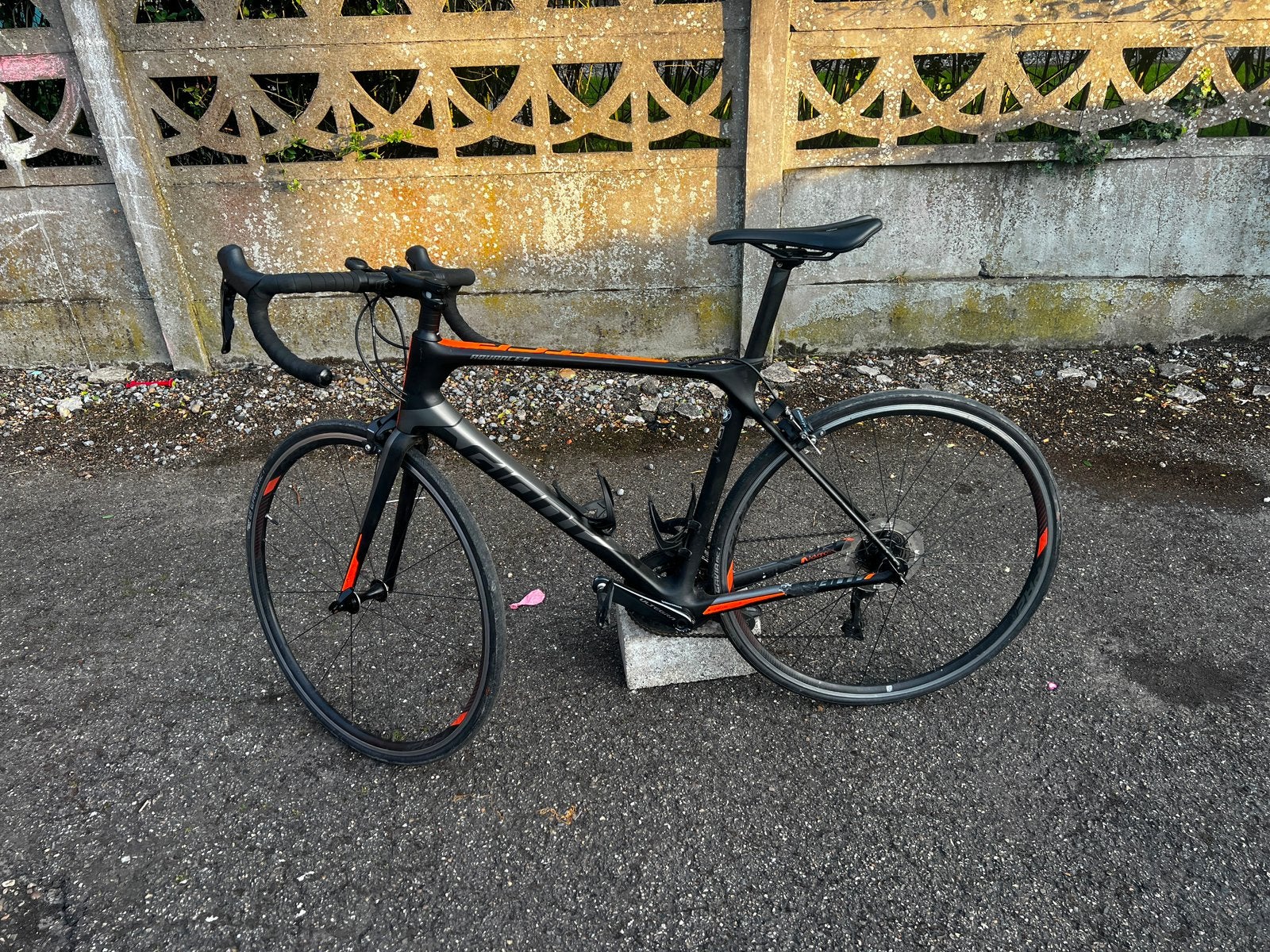 Giant TCR Advanced Carbon Racefiets (Lakschade), Fietsen en Brommers, Ophalen, 28 inch, Carbon, Giant