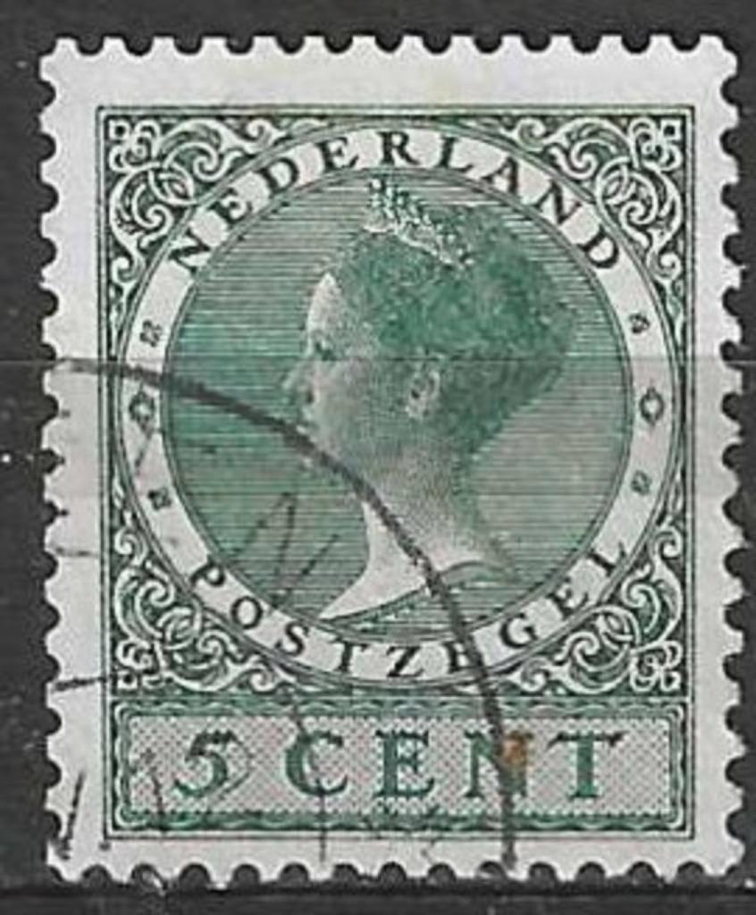 Pays-Bas 1926/1928 - Yvert 172 - Reine Wilhelmine (ST), Timbres & Monnaies, Timbres | Pays-Bas, Envoi, Affranchi