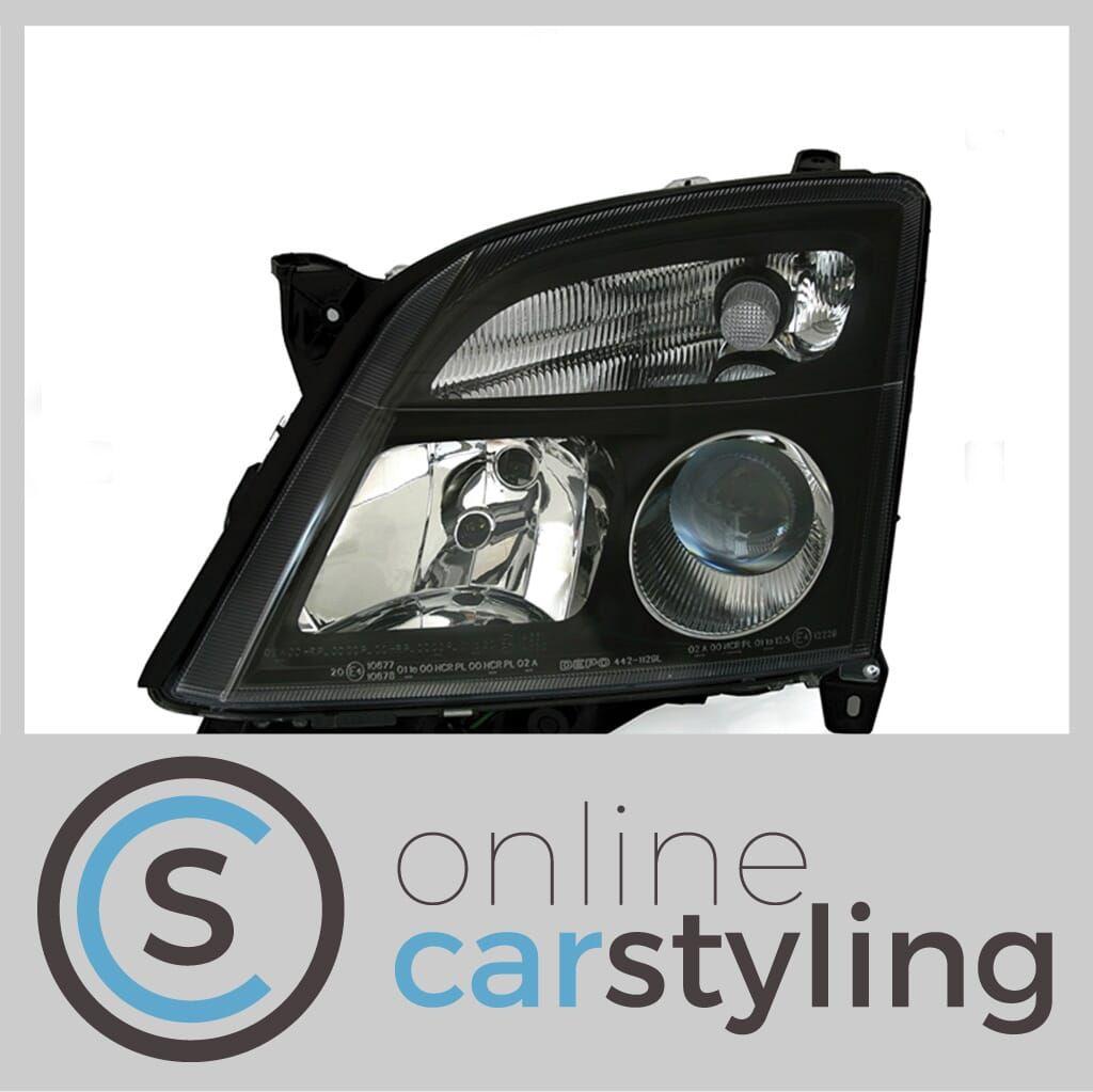 Zwarte heldere Koplampen Opel Vectra C1, Auto-onderdelen, -, -, Opel, Nieuw