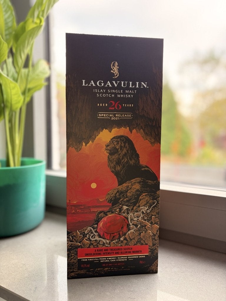 Lagavulin 26 Years - Diageo Special Releases 2021 70cl 44,2%, Ophalen of Verzenden, Nieuw, Overige typen