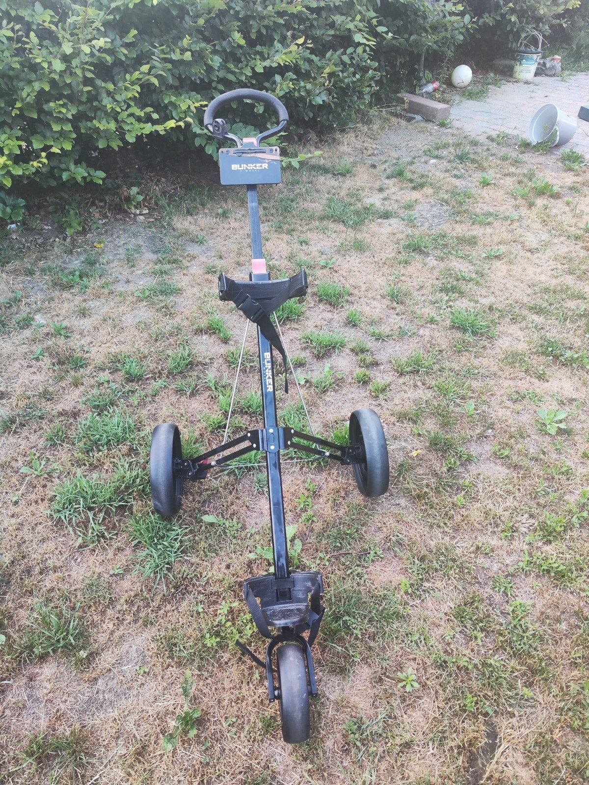 3 wiel golftrolley, Sports & Fitness, Enlèvement, Utilisé, Voiturette de golf, Autres marques