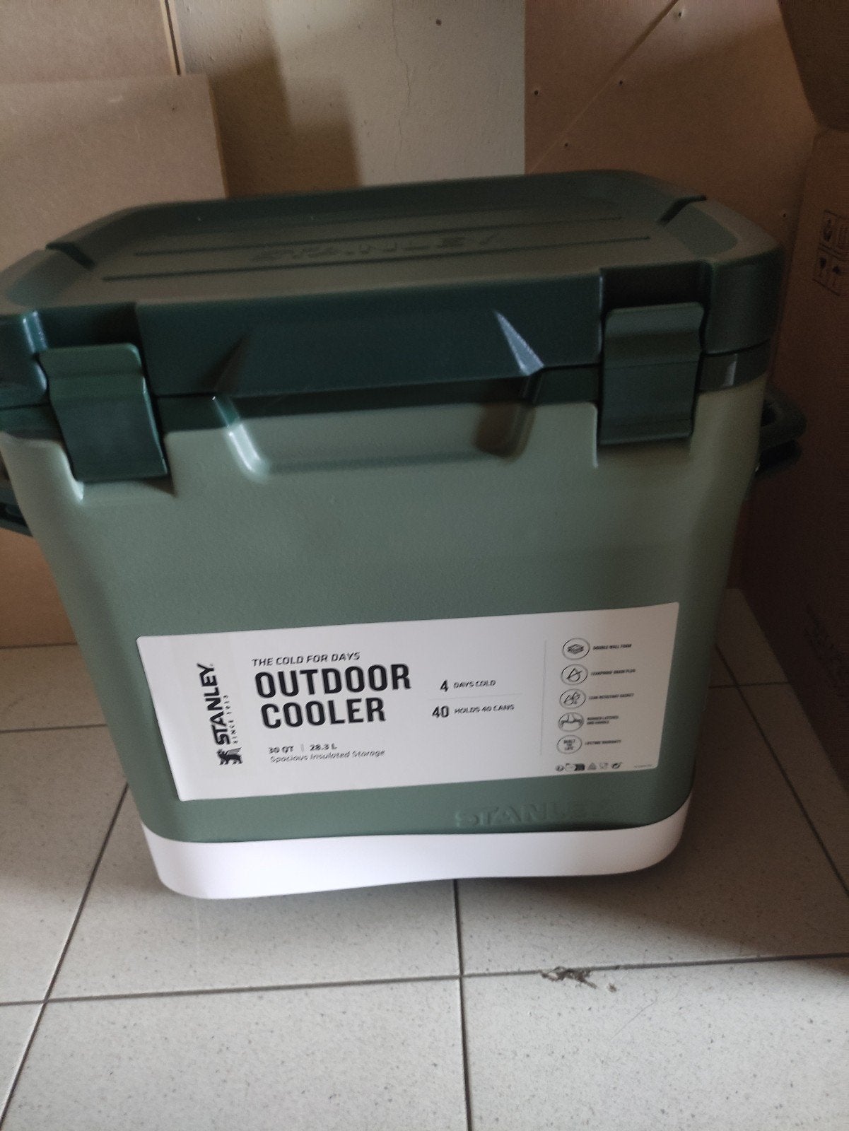 Stanley koelbox 28,3 liter, Caravans en Kamperen, Ophalen of Verzenden, Nieuw, Koelbox