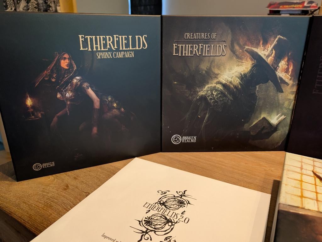 Etherfields, Vijf spelers of meer, Ophalen, Nieuw, Awaken realm