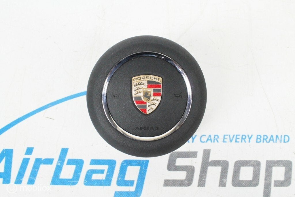Stuur airbag zwart Porsche Macan (2014-heden), Auto-onderdelen, Gebruikt, Ophalen of Verzenden