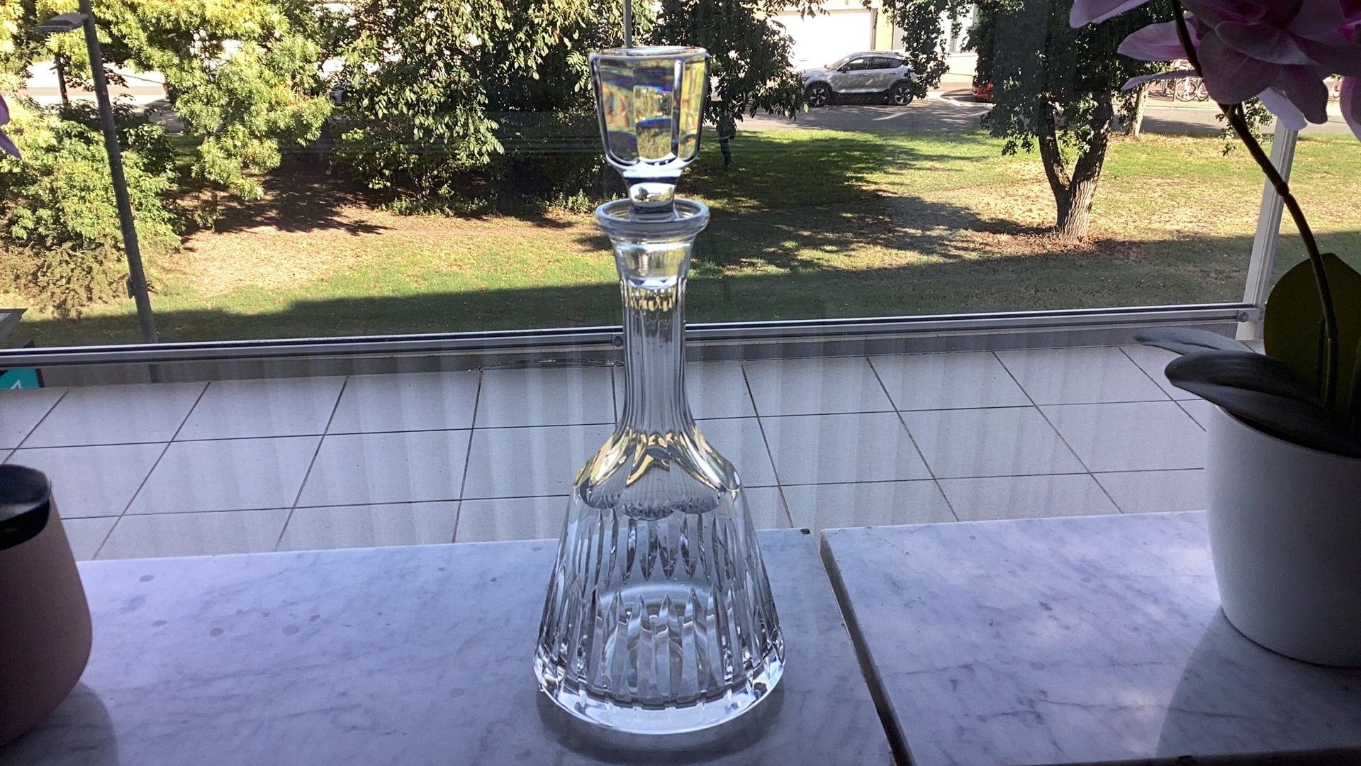 Karaf hoogte 33 cm, Ophalen