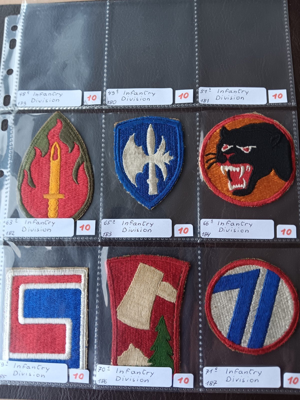us ww2 patches, Enlèvement ou Envoi