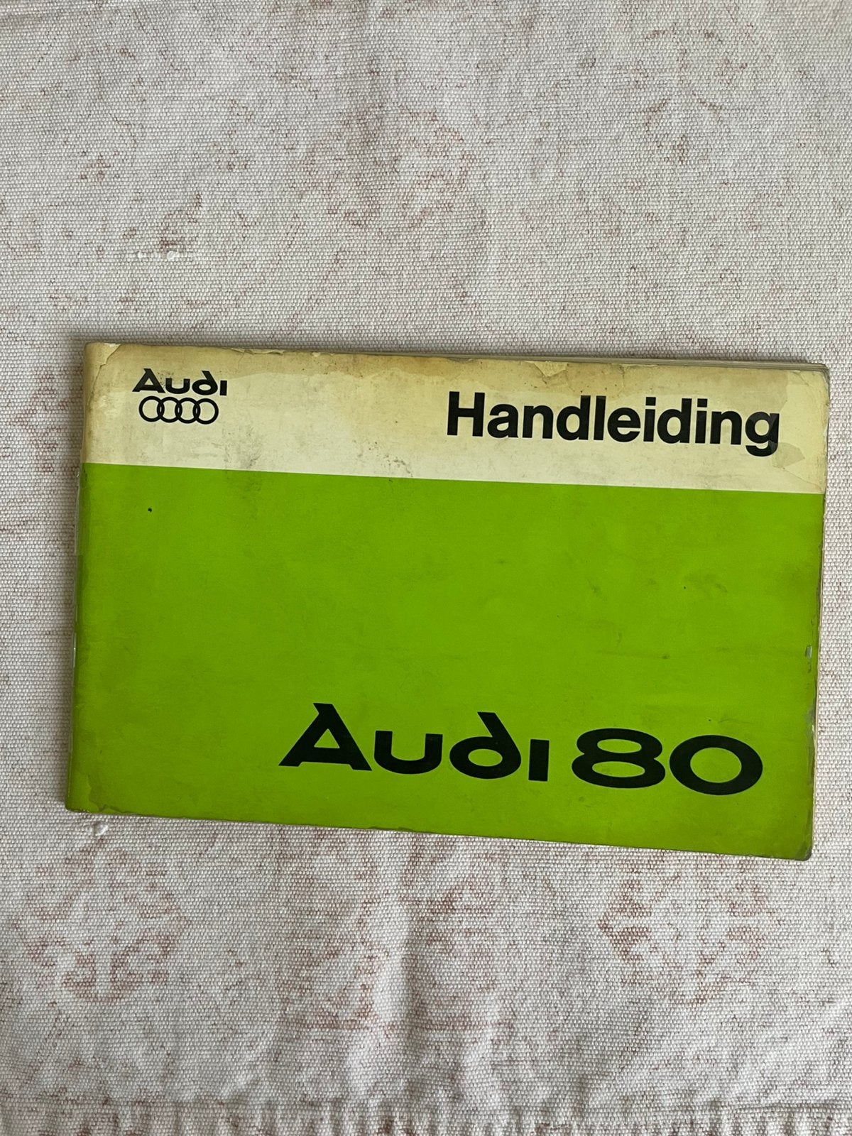 Audi 80 : manuel d'utilisation 1975 néerlandais, Enlèvement