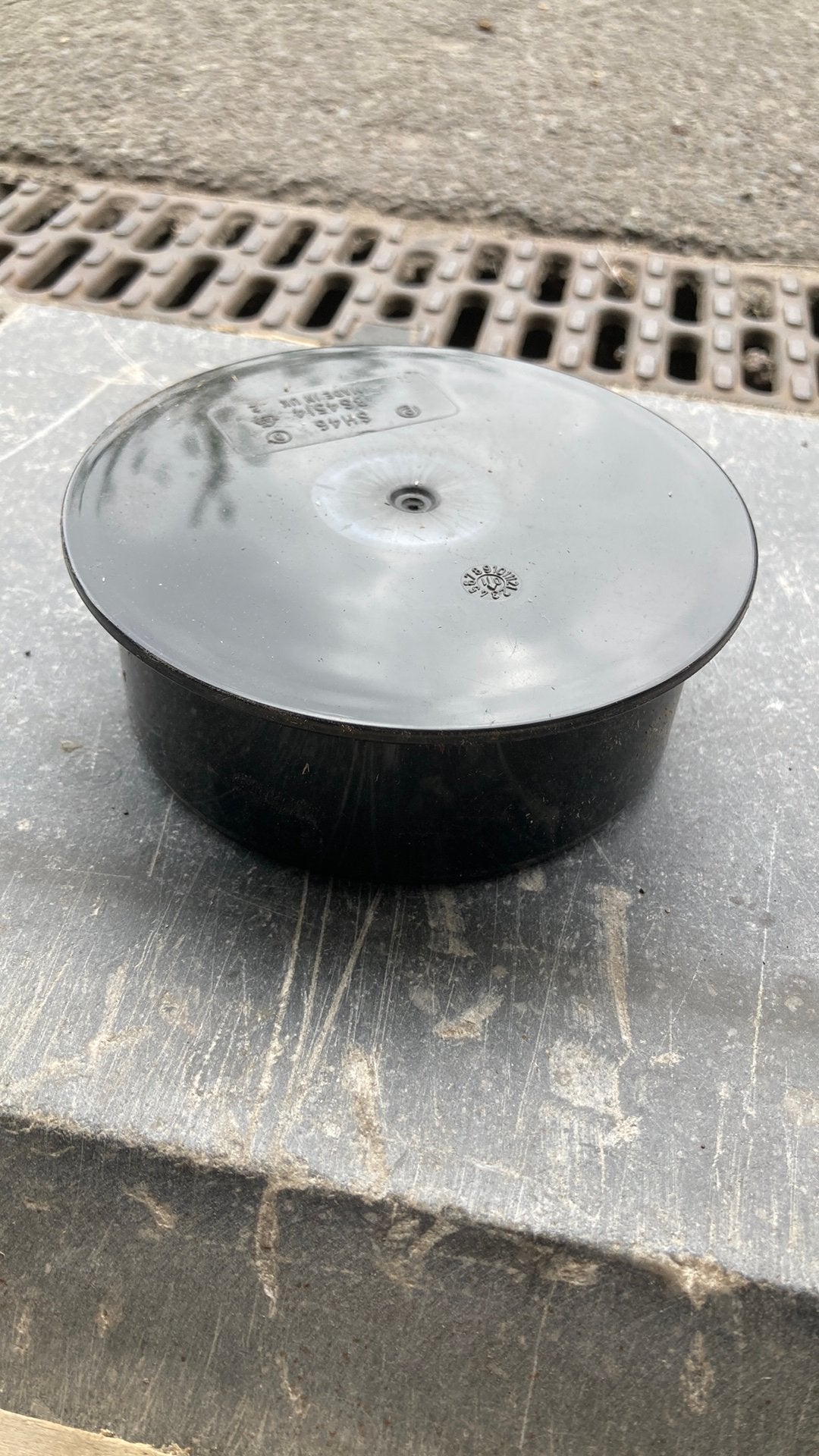 Stop en PVC 110 mm, Jardin & Terrasse, Accessoires pour étangs, Enlèvement ou Envoi, Neuf, Autres types