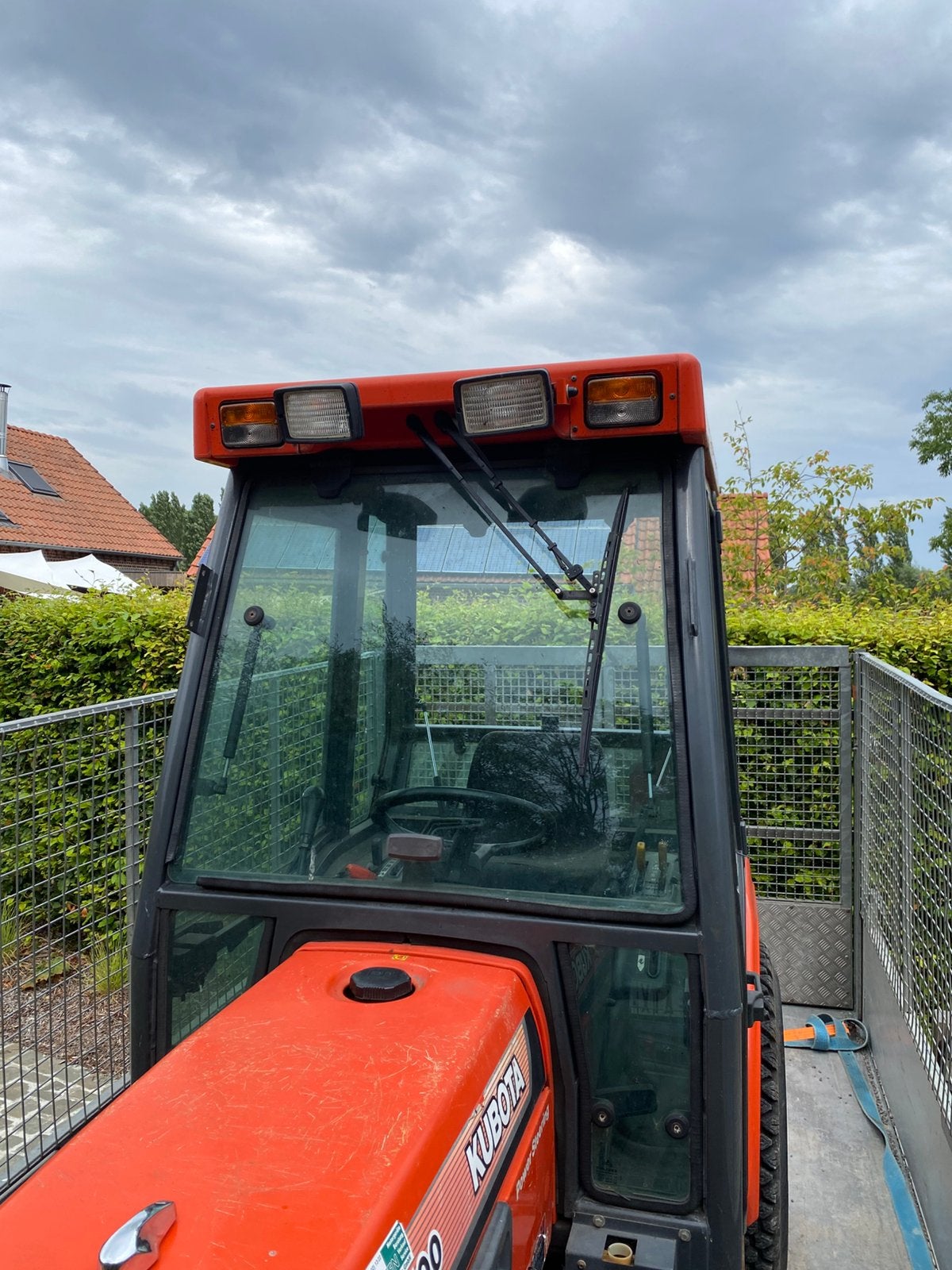 Cabine pour mini-tracteur Kubota/Iseki, Articles professionnels, Enlèvement