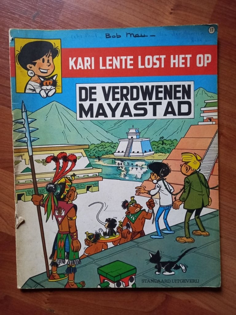 Kari Lente - Nr. 17 (1968) - Zeer goede staat - 1e druk!, Eén stripboek, Verzenden, Gelezen