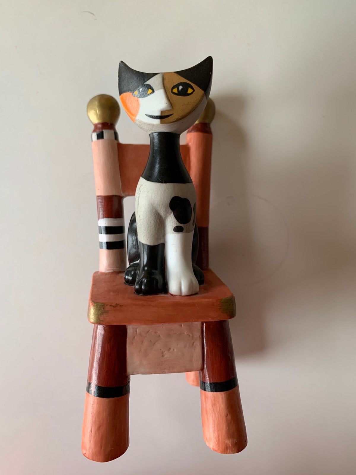 Originele miniatuur van een kat. R. Wachtmeister, Ophalen, Zo goed als nieuw