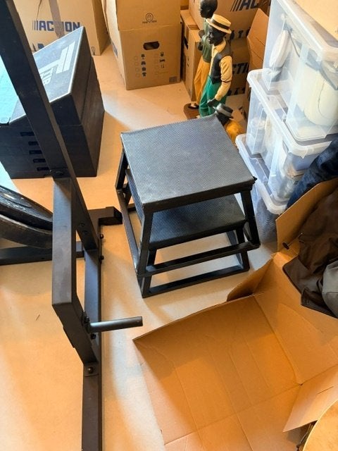 Stepup Box Zwart, Ophalen, Gebruikt, Armen, Stepapparaat