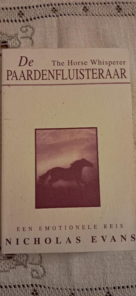 Boek roman 'De paardenfluisteraar', Enlèvement, Utilisé, Nicholas Evans, Amérique