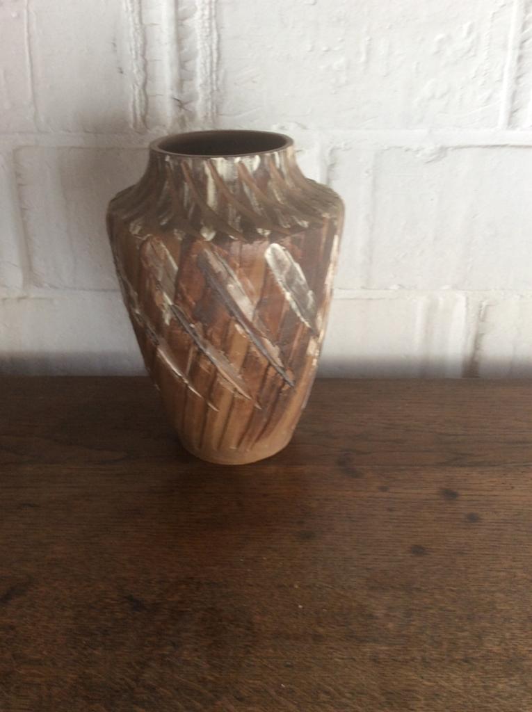 Vaas in aardse kleuren, Antiek en Kunst, Ophalen
