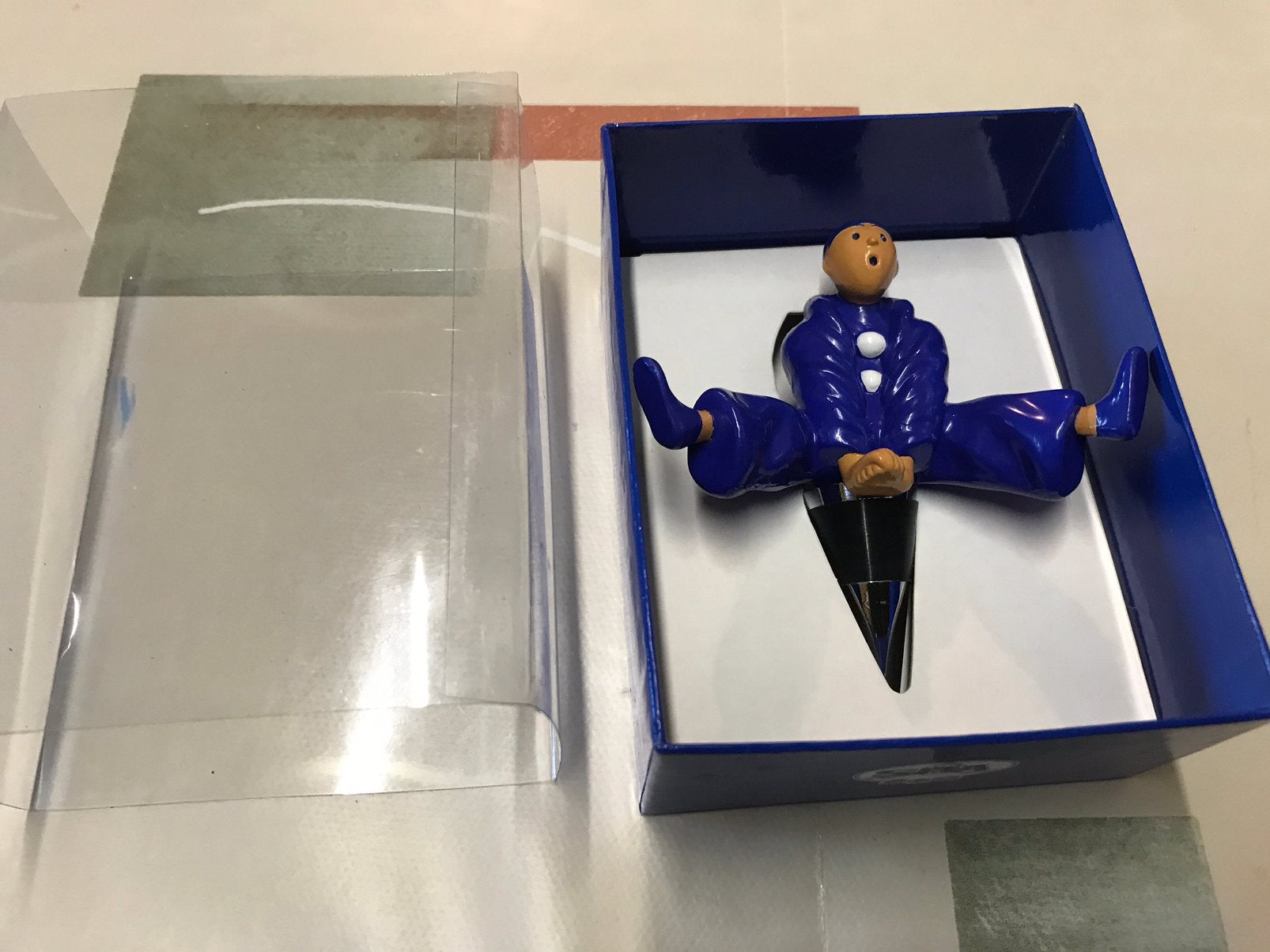 Spa blauw mannetje flessendop, Ophalen of Verzenden, Nieuw, Gebruiksvoorwerp