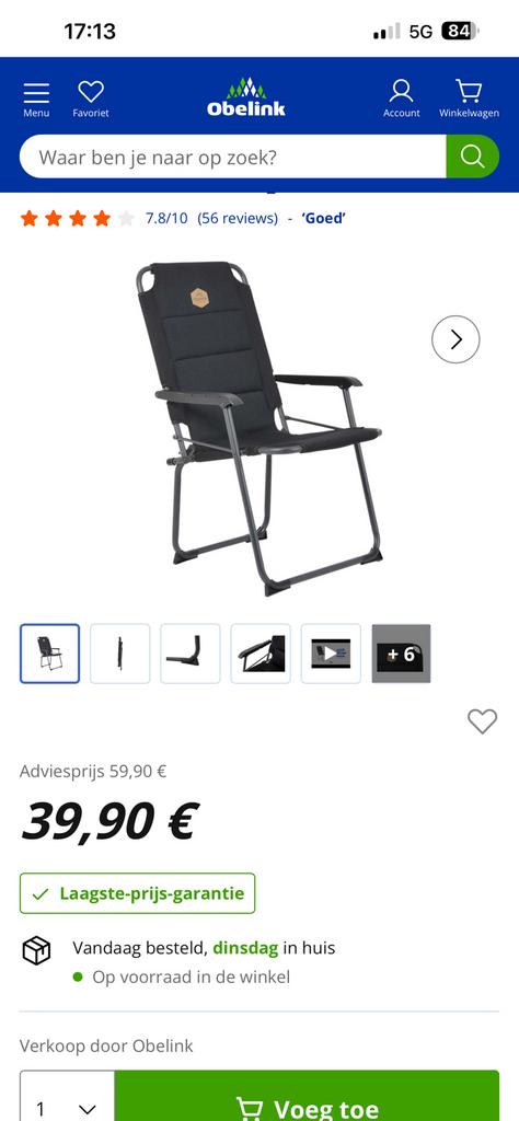 Plooistoelen (3stuks), Ophalen, Zo goed als nieuw