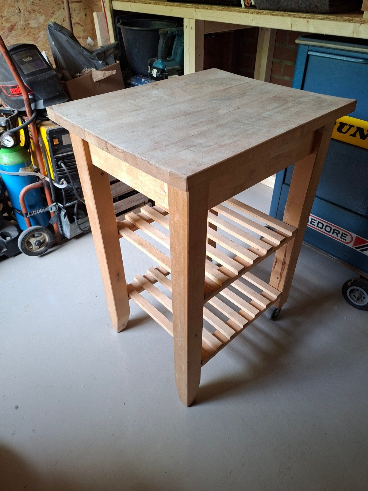 Bijzettafel/kapblok ikea, Enlèvement