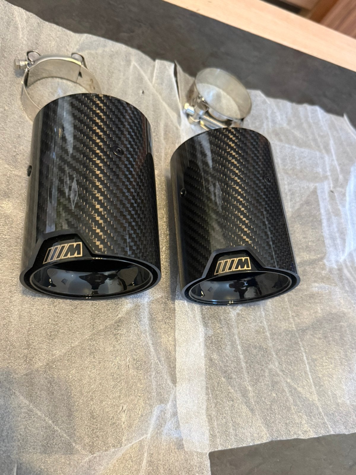 BMW M Performance carbon uitlaatsierstukken, Enlèvement ou Envoi, BMW