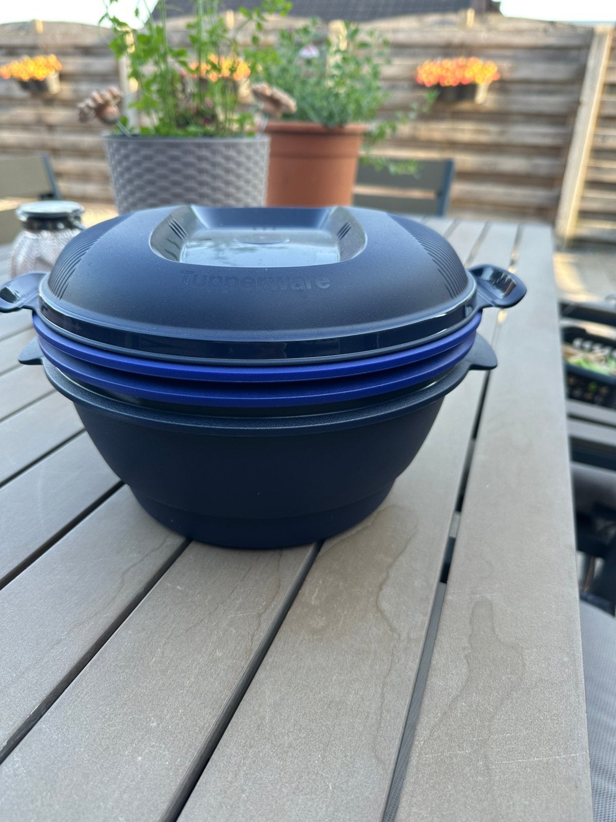 Tupperware Micro Urban Family Wave – Nieuw – Nooit gebruikt, Ophalen, Zo goed als nieuw, Blauw, Overige typen