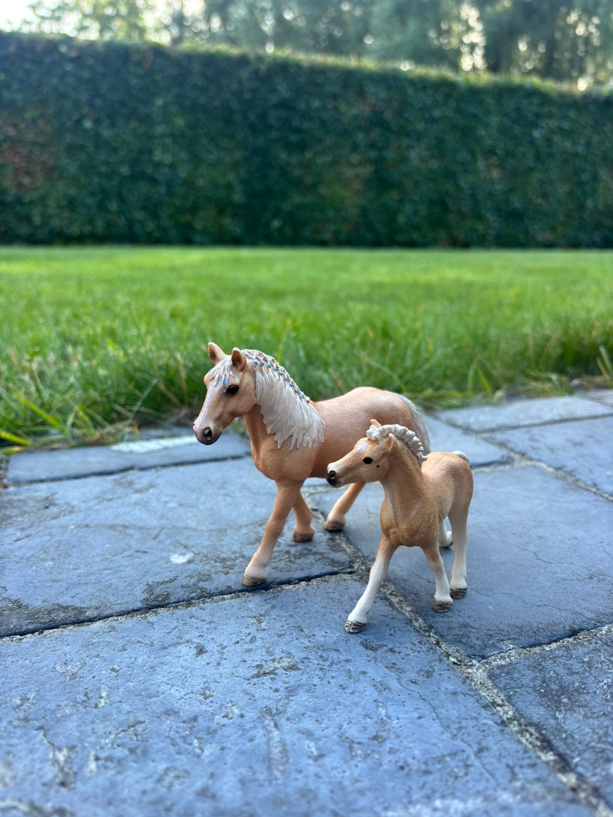 Schleich paarden, Ophalen of Verzenden, Gebruikt