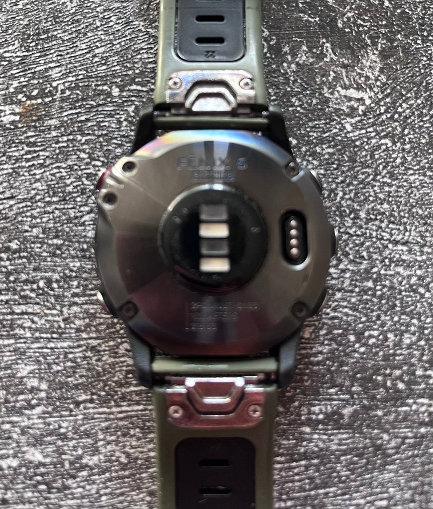 Garmin Fenix 6 Sapphire, Handtassen en Accessoires, Gebruikt, Stappen, Zwart, Garmin