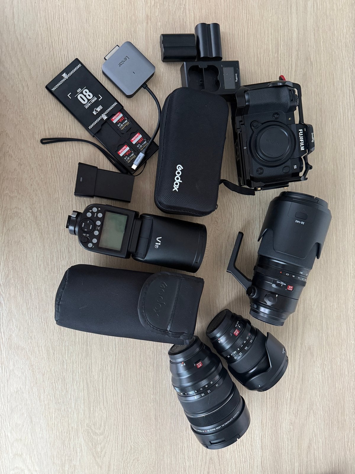 Fujifilm X-H2S , Lenzen, Flash + accessoires garantie 2029, Audio, Tv en Foto, Ophalen, Zo goed als nieuw, Fujifilm