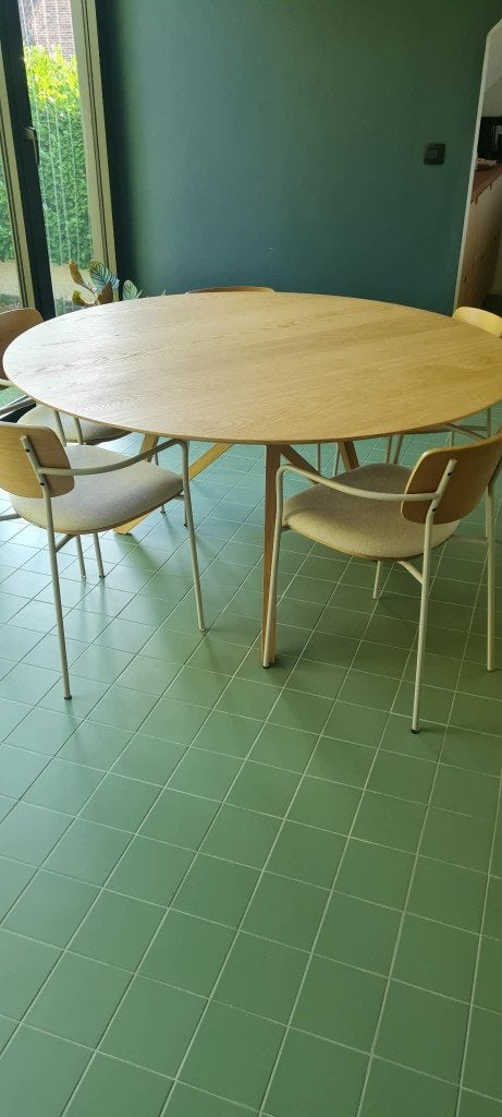 Tafel en stoelen, Huis en Inrichting, Ophalen, Nieuw, Scandinavisch, Vijf personen of meer