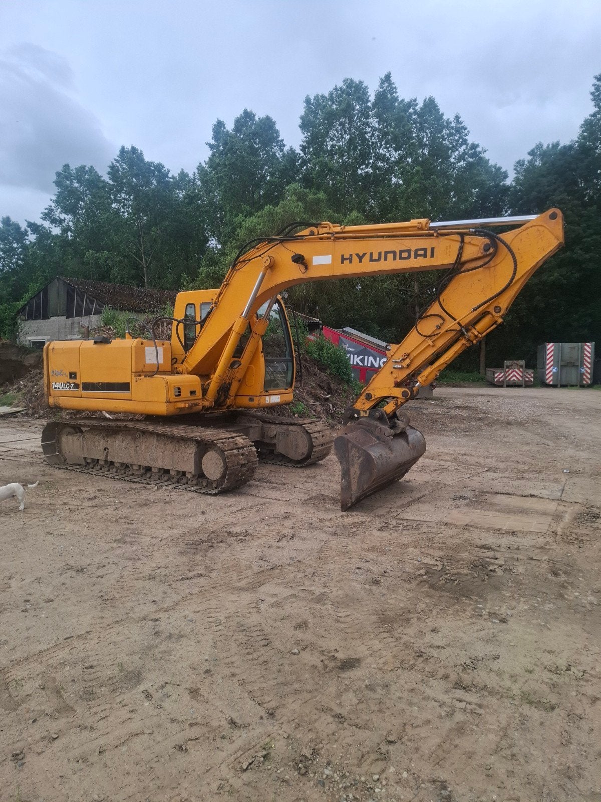 Graafmachine 14ton hyundai, Enlèvement, Excavatrice