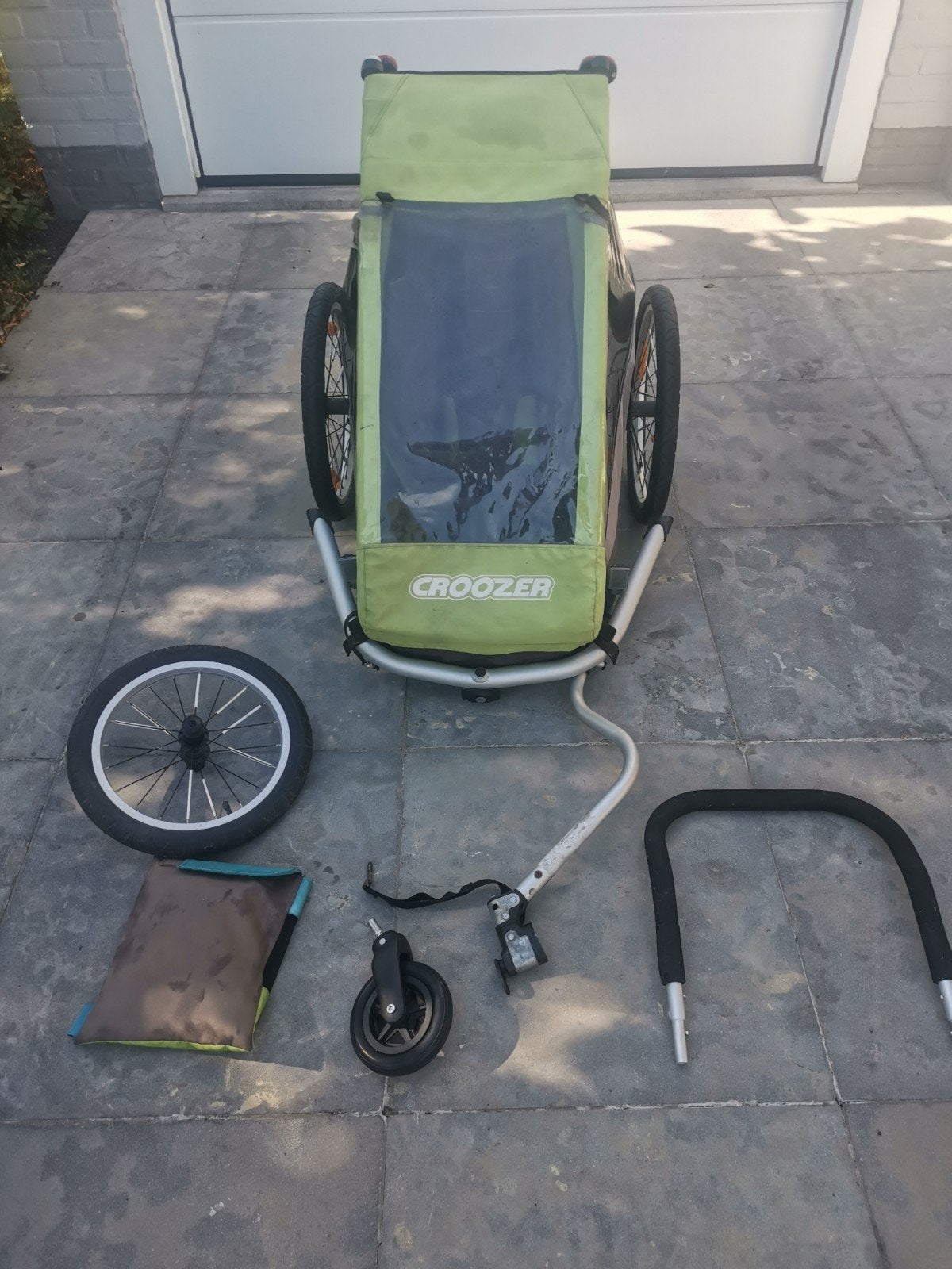 croozer fietskar 1 kindje, Ophalen, Gebruikt, Kinderkar, Croozer