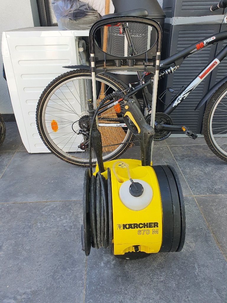 Nettoyeur haute pression Karcher 670 m, tuyau sous pression, Enlèvement, Comme neuf, Autres types