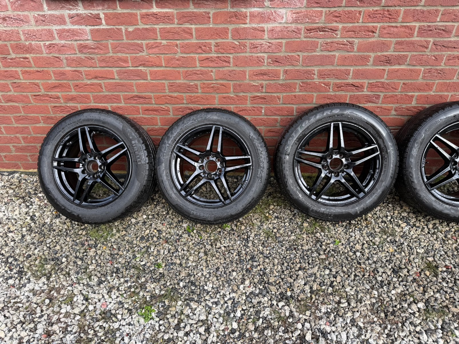 Jantes mercedes classe v + pneus hiver pirelli sottozero, Enlèvement, Pneus hiver, Pneu(s)