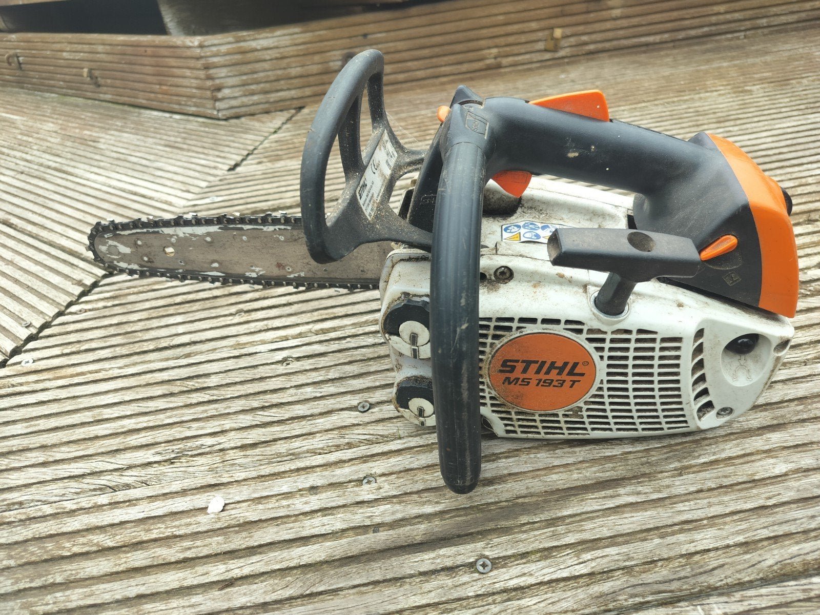 Élagueuse Stihl ms193T, Enlèvement