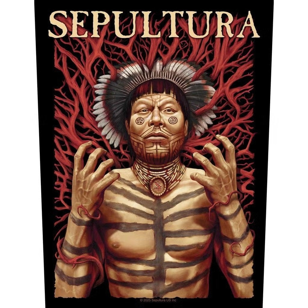 Sepultura Roots - Rugpatch officiële merchandise, Ophalen of Verzenden, Nieuw