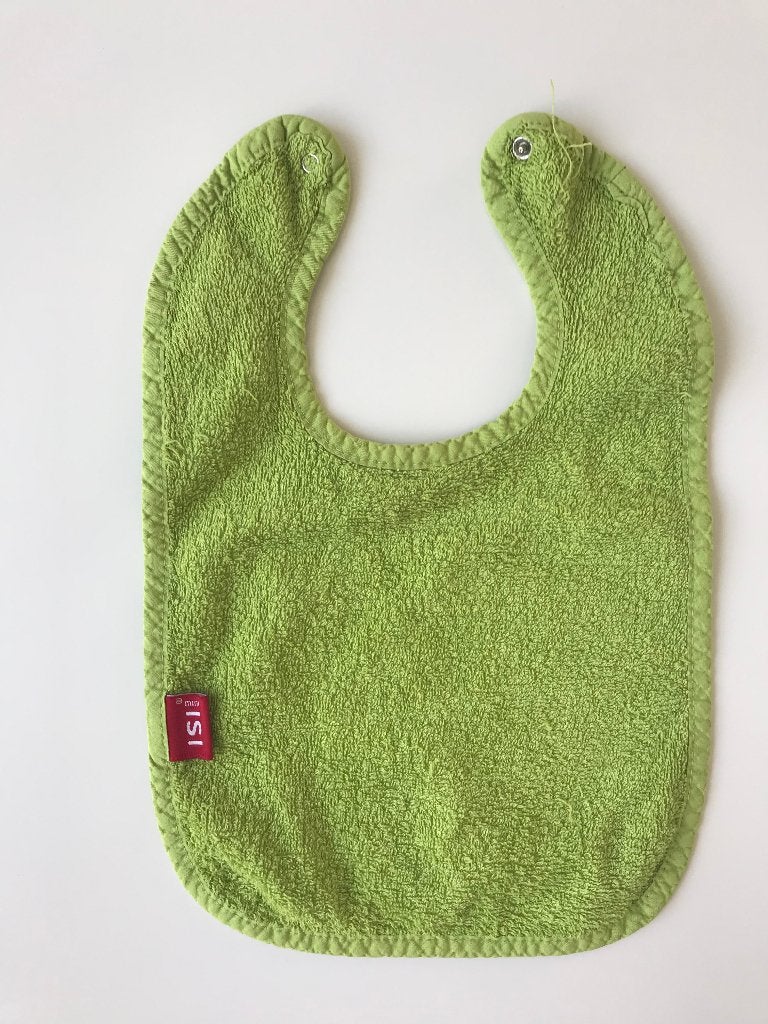 Bavoir vert ISI avec cutter, Enlèvement ou Envoi, Comme neuf, Autres types
