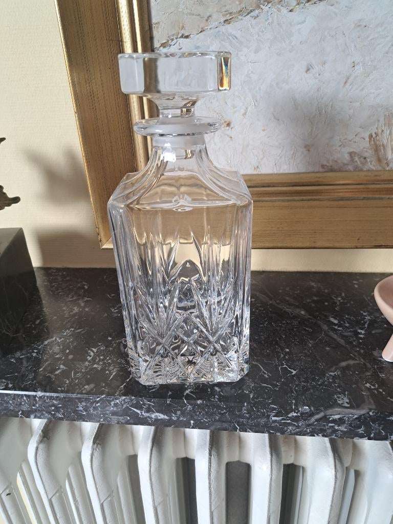 Mooie karaf CAPRI crystal uit italie, Ophalen of Verzenden