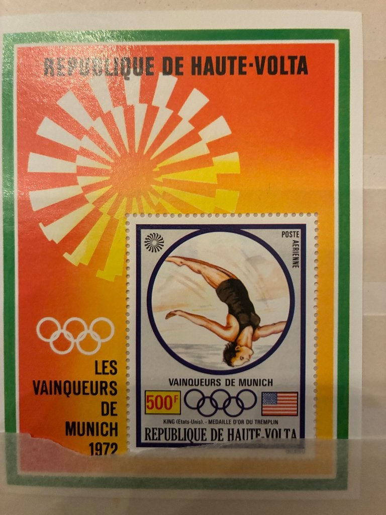 THEMA SPORT OPPER-VOLTA  POSTFRIS, Postzegels en Munten, Verzenden, Postfris, Sport