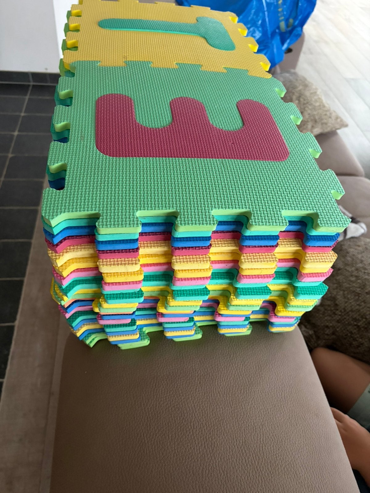 Puzzelmatten, Ophalen of Verzenden, Gebruikt