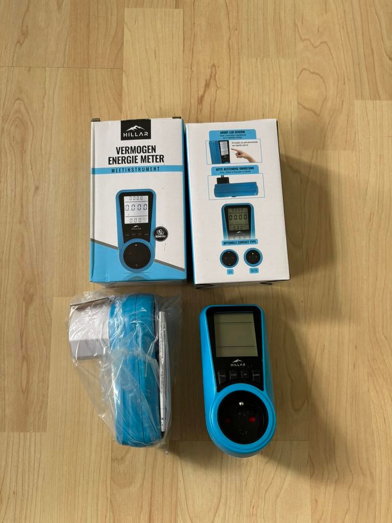 Hillar vermogen energie meter, Bricolage & Construction, Instruments de mesure, Enlèvement, Comme neuf