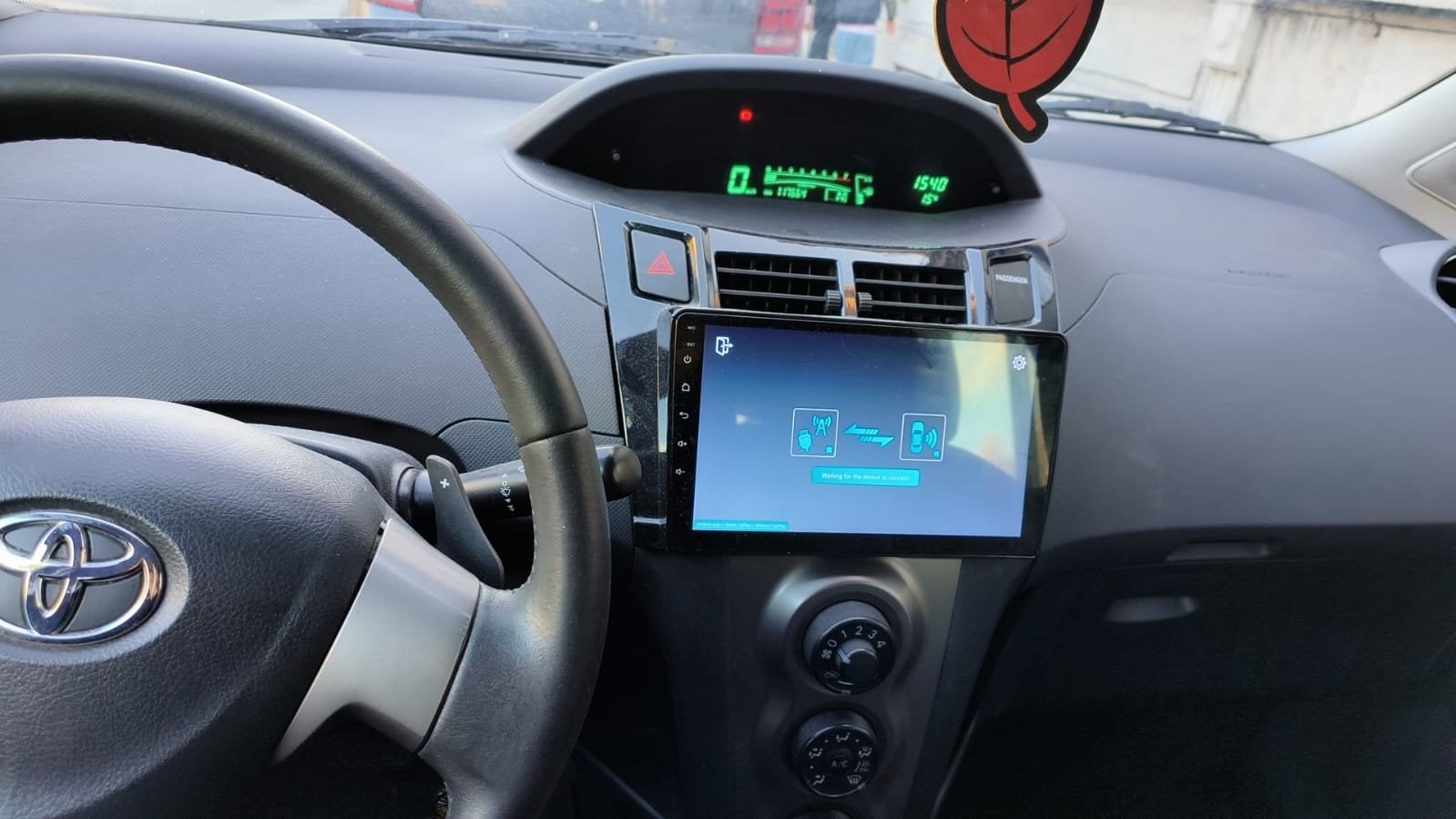 toyota yaris 2009, Auto's, Stof, Particulier, Zilver of Grijs, Voorwielaandrijving