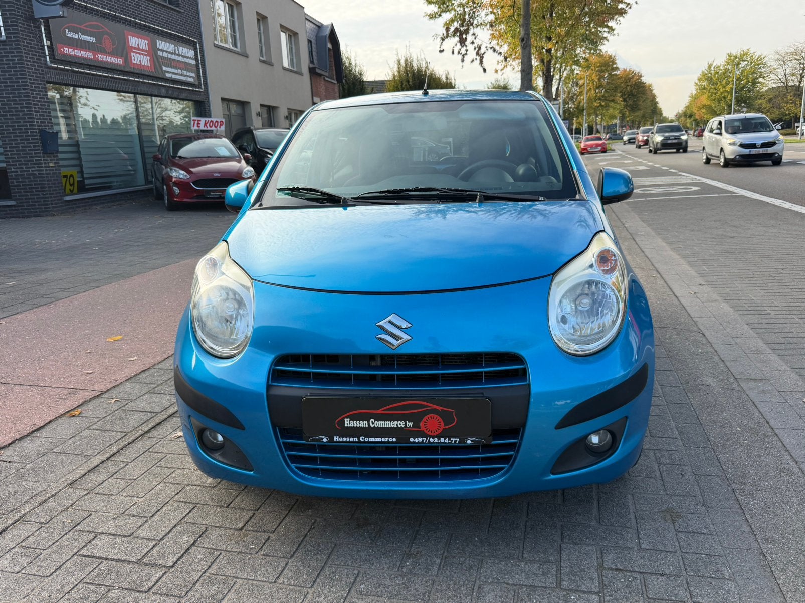 VERKOCHT Suzuki Alto 1.0i Automaat 184.000Km 2010 Airco 12m, Auto's, Stof, Blauw, 996 cc, https://public.car-pass.be/vhr/88e03cbb-66c1-4228-80a0-8bb14332724a