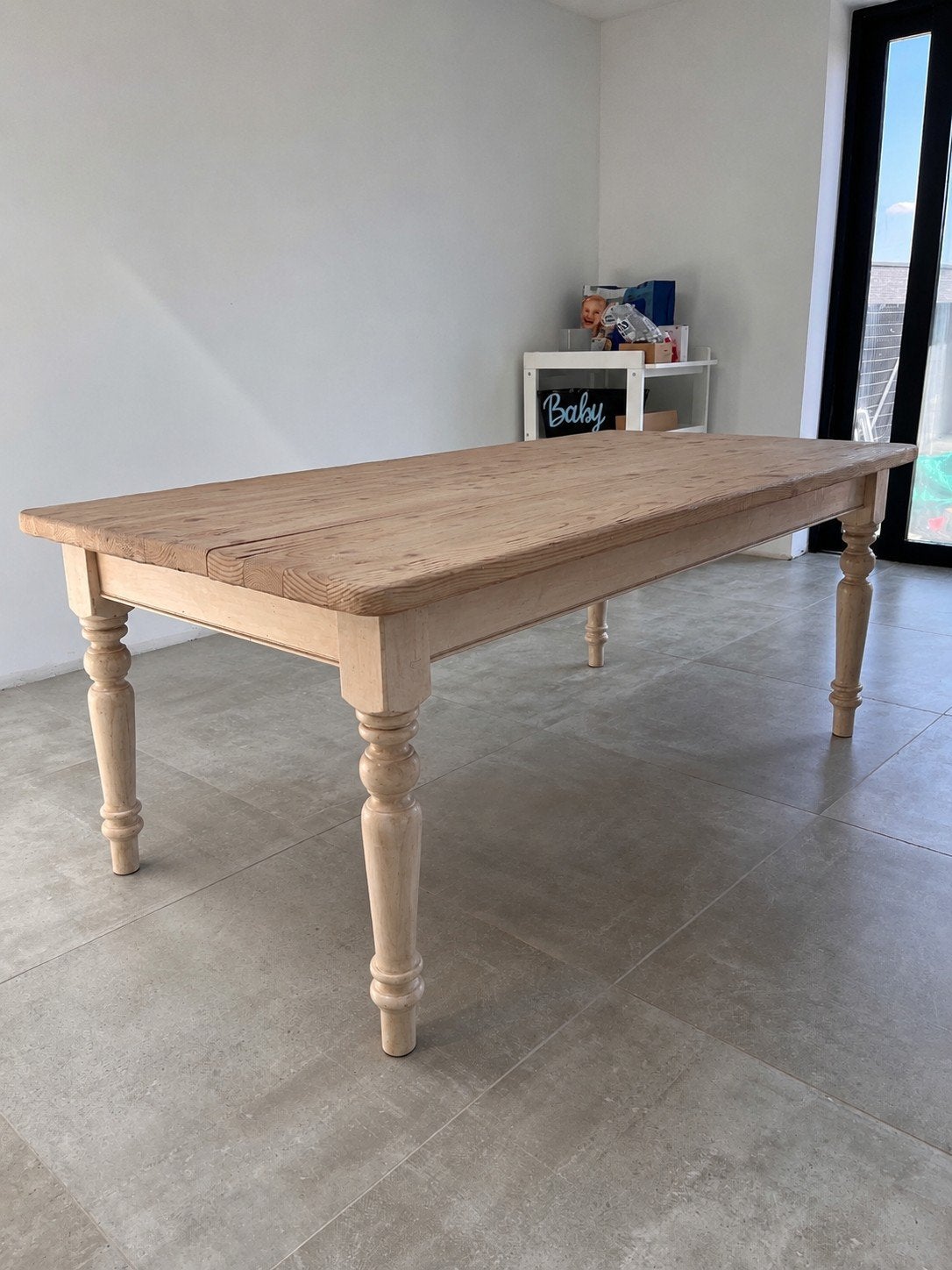 Oude boerderijtafel, Huis en Inrichting, Tafels | Eettafels, Ophalen